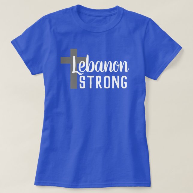 LEBANON STRONG | T SHIRT (Design framsida)