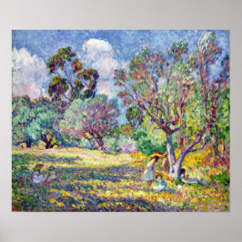 Lebasque - Children on the Glade 1906 Poster