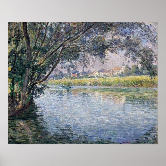 Lebasque - Stränderna vid floden Marne Poster (Framsidan)