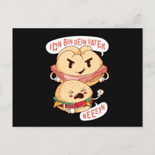 Leberkase burger vykort