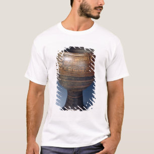 Lebes dekorerade med ett geometriskt mönster t-shirt