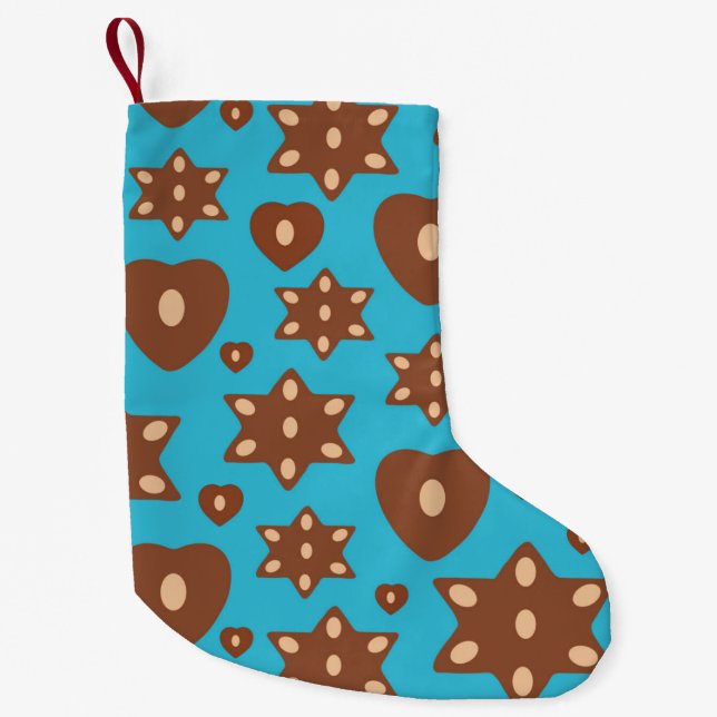 Lebkuchen mit Mandeln Liten Julstrumpa (Framsidan)