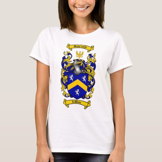 LEBLANC-FAMILJVAPENSKÖLD - LEBLANC-VAPENSKÖLD TEE (Framsida)