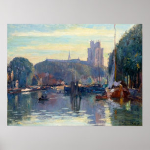 Lebourg - Dordrechtkatedralen Poster