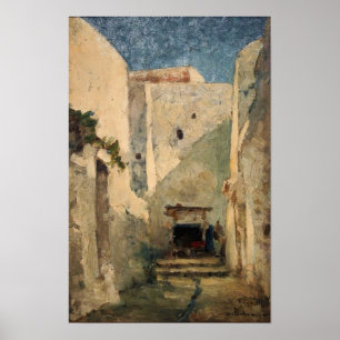 Lebourg - Gata i Algiers Poster