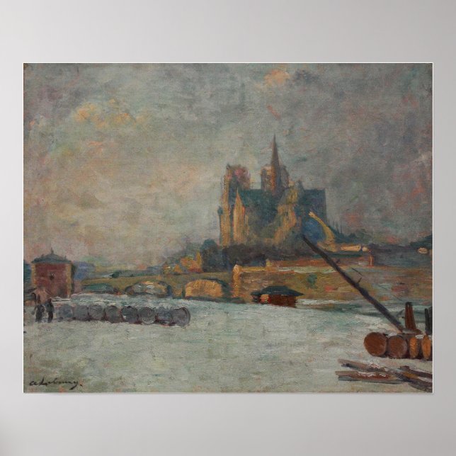 Lebourg - Notre Dame Poster (Framsidan)