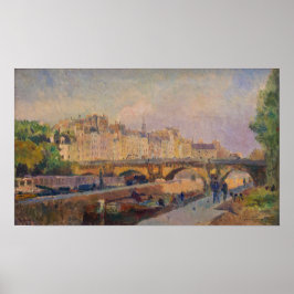 Lebourg - Paris Pont Neuf Poster