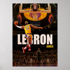 lebron james, nba, basketboll, kung james, slam du poster