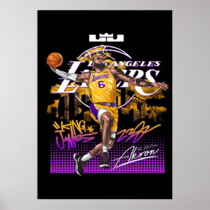 lebron james, nba, basketboll, kung james, slam du poster