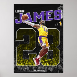 lebron james, nba, basketboll, kung james, slam du poster