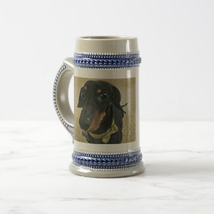 LeBron the Dachshund Beer Stein Sejdel