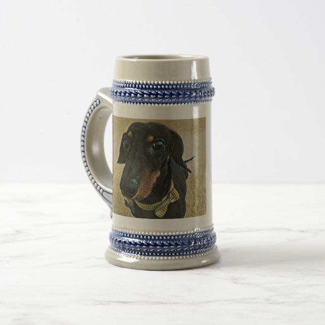 LeBron the Dachshund Beer Stein Sejdel (Framsida vänster)