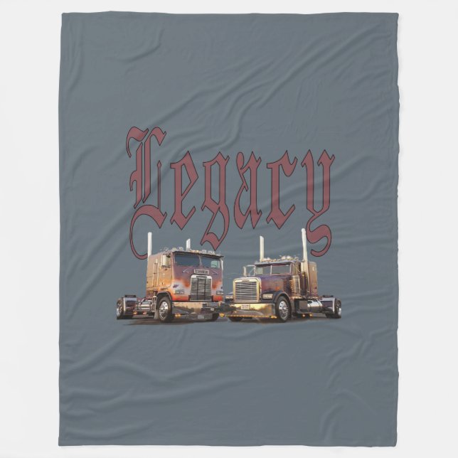 Lecacy ullfilt fleecefilt (Framsidan)