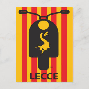 Lecce Scooter-vykort Vykort