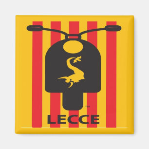 Lecce sparkcykelmagnet magnet