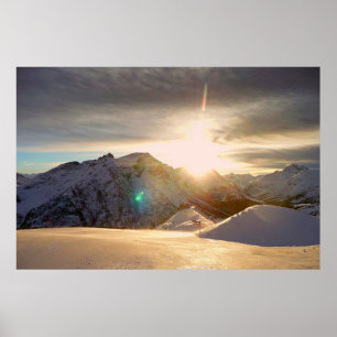 Lech am Arlberg Austrian Alpernas Austria Photo Pr Poster