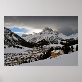Lech am Arlberg Austrian Alpernas Austria Photo Pr Poster