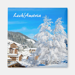Lech am Arlberg i Österrike - Souvenir Magnet