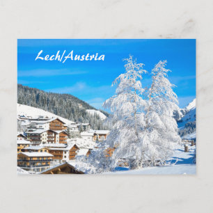 Lech am Arlberg i Österrike Vorarlberg Vykort