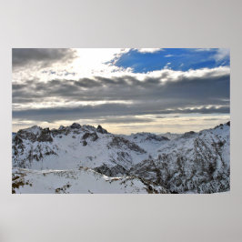 Lech am Arlberg Österrikes Alpernor Österrike Post Poster