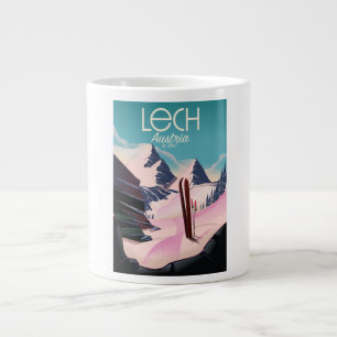 Lech Austria Ski poster. Jumbo Mugg