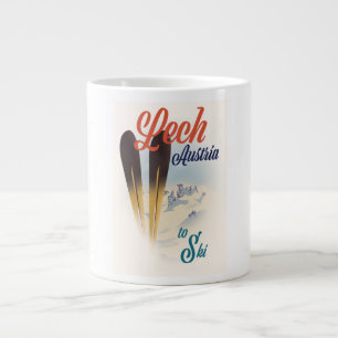 Lech Austria Ski poster Jumbo Mugg