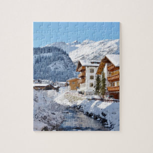 Lech i Österrike Souvenir Pussel