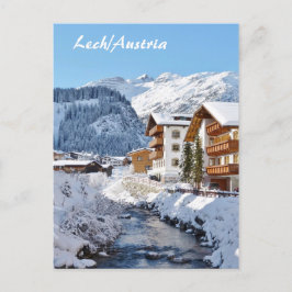 Lech i Österrike - vykort