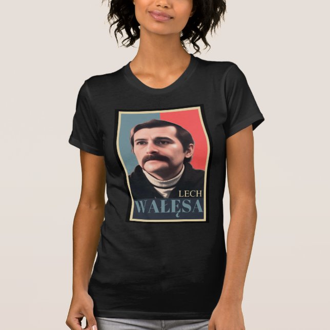 lech walesa t shirt (Framsida)