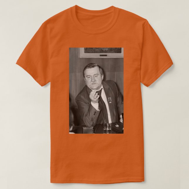 Lech Walesa  T Shirt (Design framsida)
