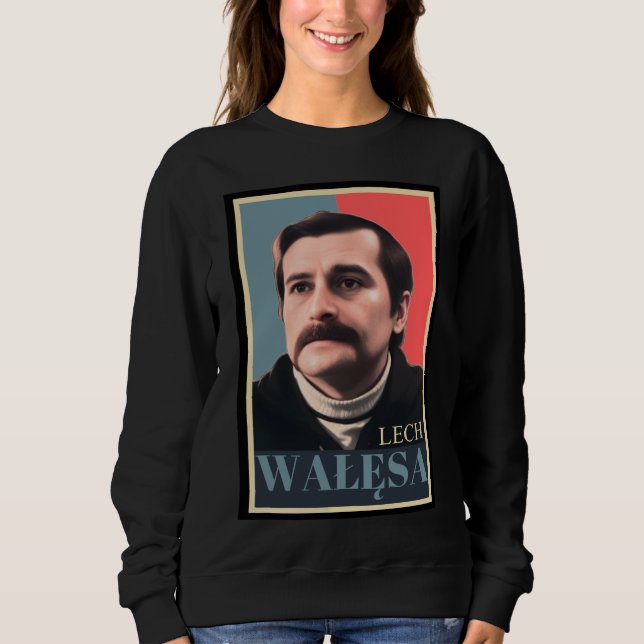 lech walesa t shirt (Framsida)