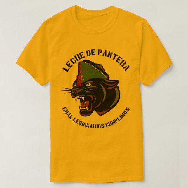 LECHE DE PANTERA TEE SHIRT (Design framsida)
