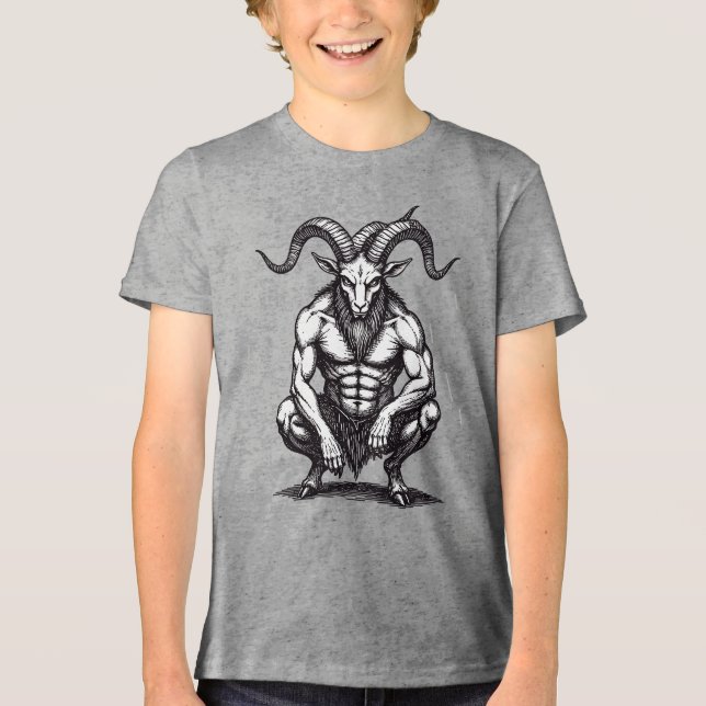 Lechies - En folkloristisk skogsdemon T Shirt (Framsida)