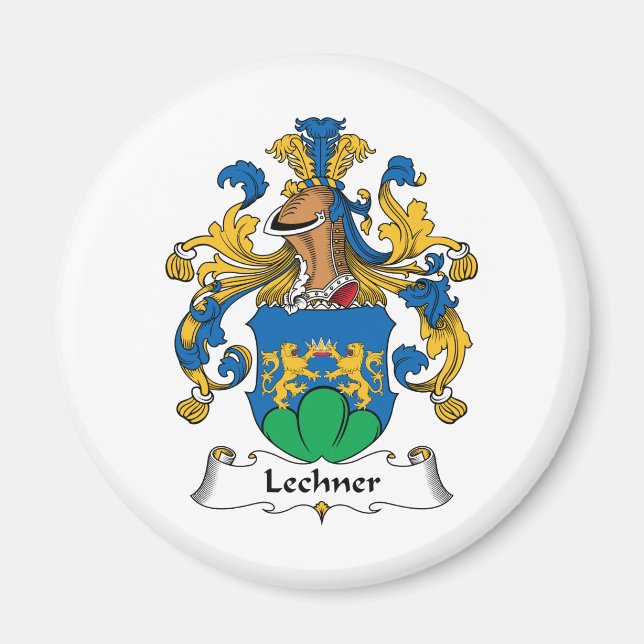 Lechner Family Crest Magnet (Framsidan)