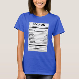 Lechon Nutrition Facts T Shirt