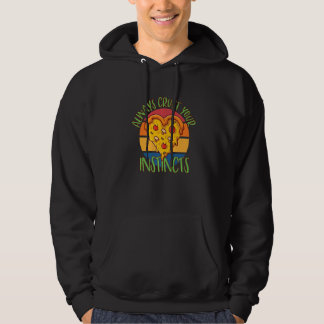 Lecker Pizza Paj Snacks Mozzarella Ost Smakrik Di Hoodie