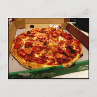 Lecker Pizza Vykort