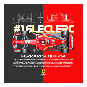 Leclerc16 Fototryck