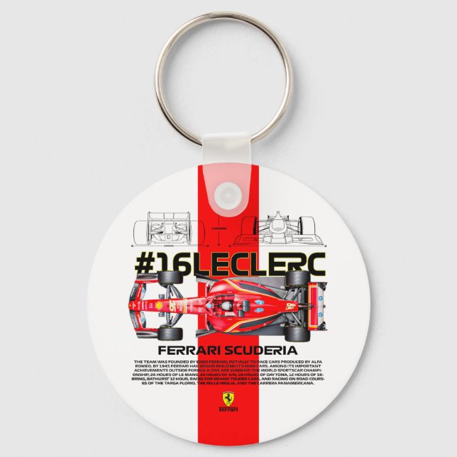 Leclerc16 Nyckelring (Baksida)