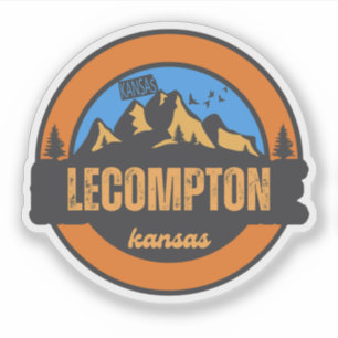 Lecompton, Kansas Klistermärken