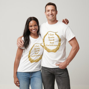 Lecrae Cardi I kan citera Cardi och Corinthians T Shirt