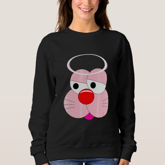 Led Bunny  Jag är ingen ängel T Shirt (Framsida)