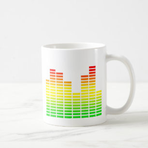 LED Equalizer Panel Rolig Mugg Humor