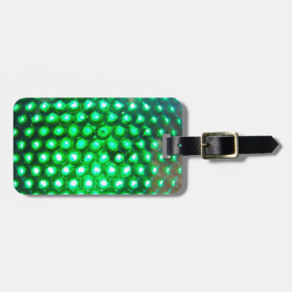 LED-grönt-ljus948 DISCO BOLL GRÖNT NEON LJUS F Bagagebricka