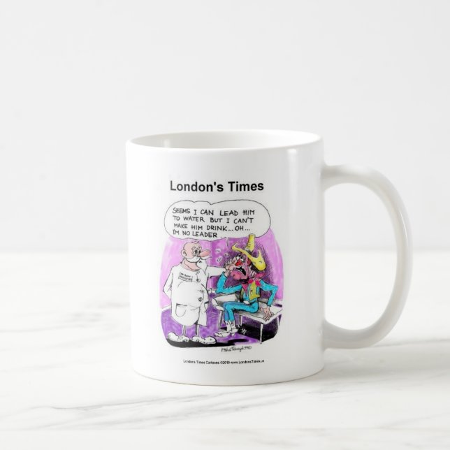 Led Häst 2 Vatten Roliga Tees Gåvor Samlarobjekt Kaffemugg (Höger)