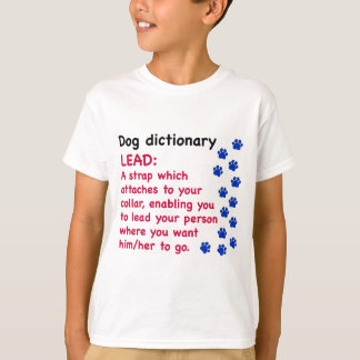 Led - hundordbok t-shirt