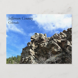 Led i Jefferson County, Colorado Vykort