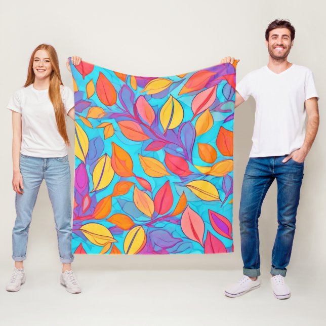 LED Lit Brothel: Tecknad Löv Fleecefilt (På plats)