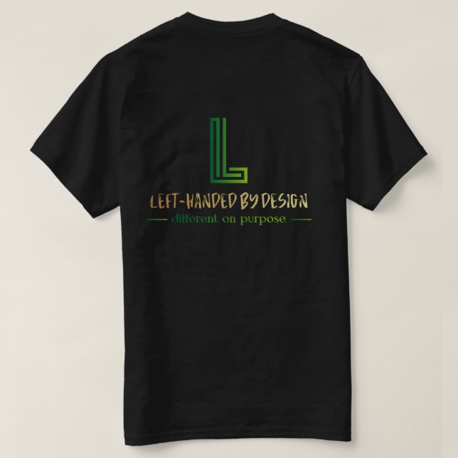 Led med din vänster mans t-shirt  (Design baksida)
