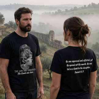 Led, men ändå Herre - Kristet T-Shirt